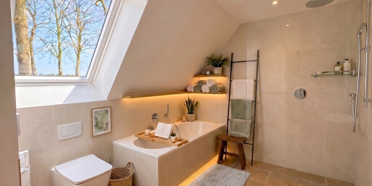 Badezimmer OG Visualisierung