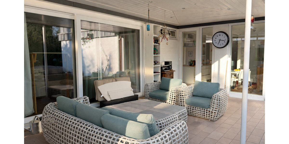 überdachte Terrasse