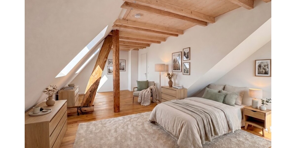 Schlafzimmer OG Visualisierung