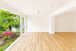 Exklusive kernsanierte Loftwohnung im Erstbezug mit Privatteich & Panorama-Glasfront - Erdgeschoßwohnung Münster / Albachten Albachten | Angebot:26621543