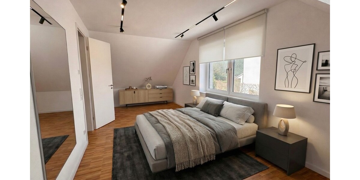 Schlafzimmer Visualisierung